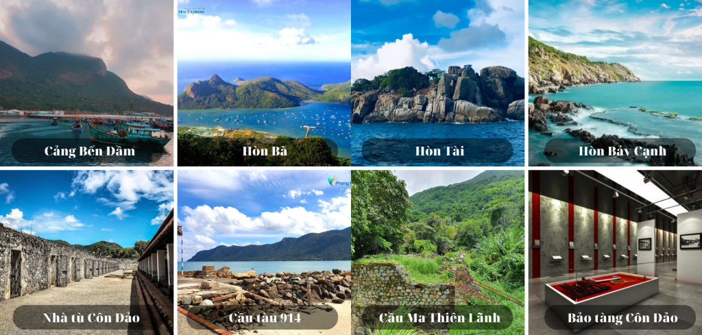 Những địa điểm nổi tiếng tại Côn Đảo